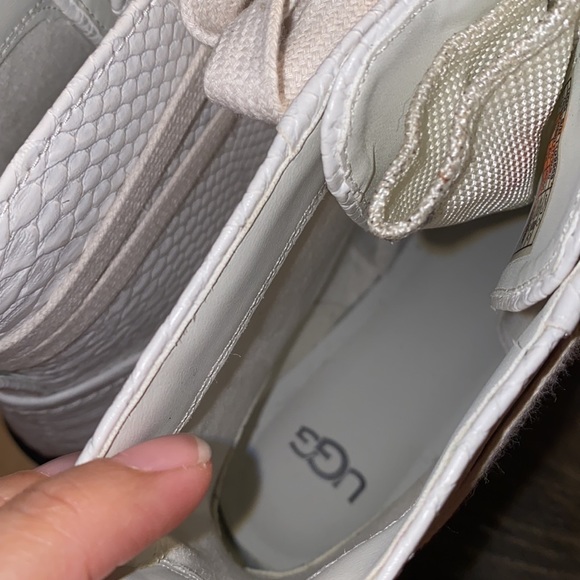 Daren UGG Snakeskin Embossed Lace-Up Boots #7 - Picture 9 of 10